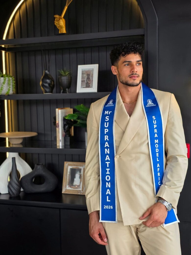 Luay Latif đại diện Zambia tham gia cuộc thi Mister Supranational 2026.