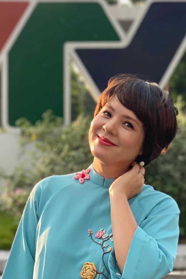 MC Diễm Quỳnh là gương mặt kỳ cựu của đài VTV.