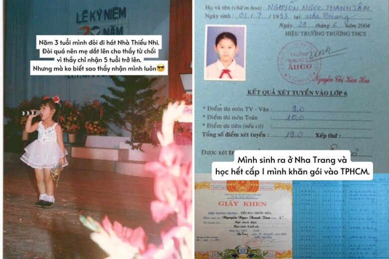 Cô nàng có thành tích học tập xuất sắc từ nhỏ.
