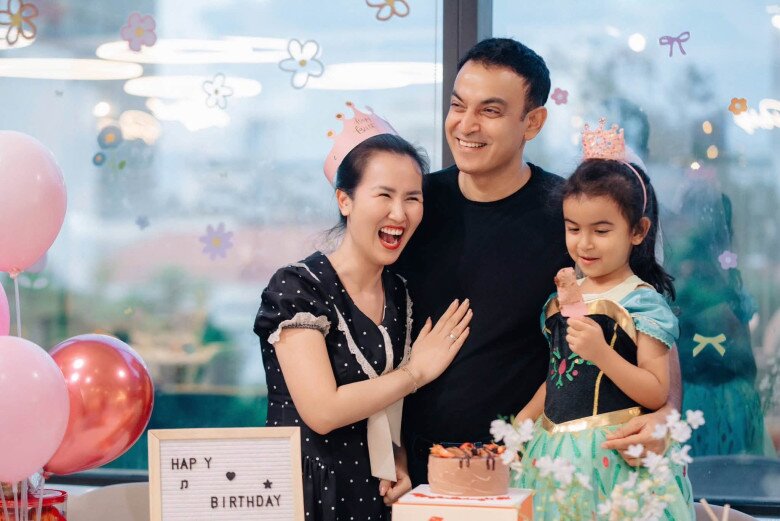 Vợ chồng Võ Hạ Trâm có chung ngày sinh nhật.