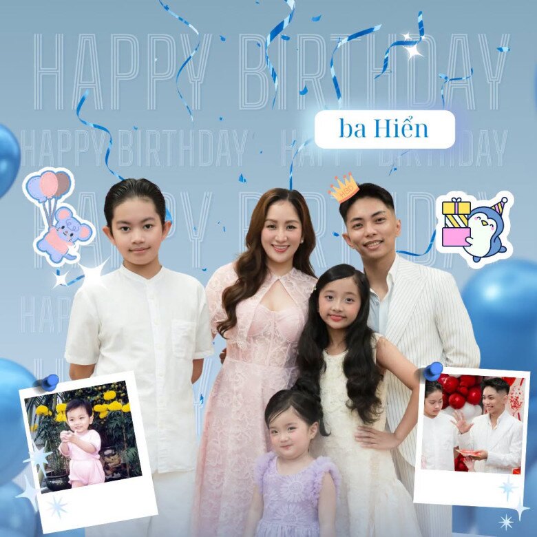 Khánh Thi - Phan Hiển có 3 con đủ nếp, đủ tẻ.