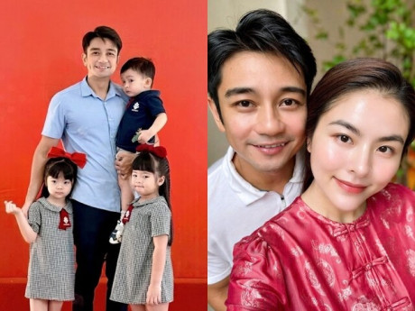 Ông xã Vân Trang tiết lộ bản thân "giữ kỉ lục tham dự lễ tổng kết" cho các con, 4 cục cưng nhà nữ diễn viên cực tình cảm