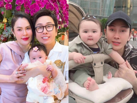Hoa hậu Phương Lê bị "thất sủng" vì con gái, bé Thụy Yên hạnh phúc nhất thế giới khi ở bên bố NSƯT Vũ Luân
