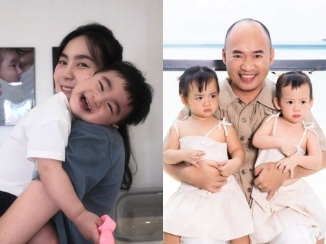 Sao Việt 24h: Mai Ngọc thích thú vì con trai biểu cảm thay đổi như thời tiết; Tiến Luật "bó tay" với 2 con gái song sinh