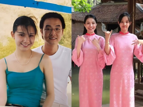 Giải trí - Hoa hậu Thùy Lâm đẹp không tuổi bên chồng Tiến sĩ sau gần 20 năm gắn bó: Hôn nhân viên mãn, có 2 con cao lớn