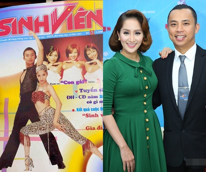 Khánh Thi và Chí Anh từng lên bìa tạp chí từ 26 năm trước.