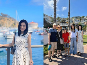 Mỹ nhân giờ vàng VTV đỗ Thủ khoa, học Thạc sĩ: Kỷ niệm 15 năm cưới chồng phố cổ, con trai tốt nghiệp ở Mỹ