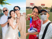 Giải trí - Tiến Luật và con trai đang du học ở Pháp "đối đầu" vì Ronaldo, Thu Trang ở giữa bất ngờ bị ngó lơ