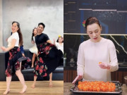 Giải trí - Sao Việt 24h: Phan Hiển mặc váy nhảy múa cùng bà xã Khánh Thi; Phương Oanh làm 100 quả trứng muối, thành phẩm đẹp như ngọc