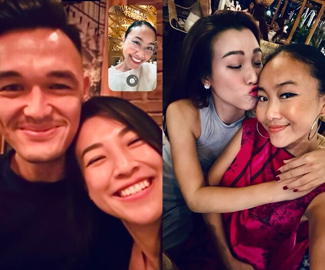 Sao Việt 24h: MC Hoàng Oanh khoe bạn trai Lê Giang Patrik với Đoan Trang; Diệp Lâm Anh khoe ảnh tình trẻ bế 2 con - 1
