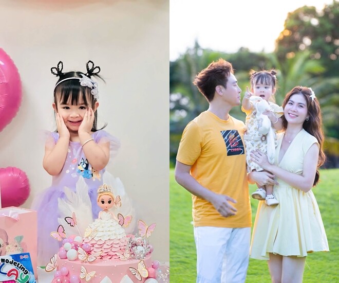 Sao Việt 24h: Leon nhà Hồ Ngọc Hà 6 tuổi đá bóng như amp;#34;siêu saoamp;#34;; Con gái Kha Ly cười rạng rỡ đón sinh nhật 2 tuổi - 2