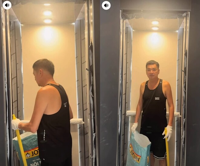 XEM VIDEO: Quang Minh và bà xã Tăng Khánh Chi cùng các con quay clip hài hước.