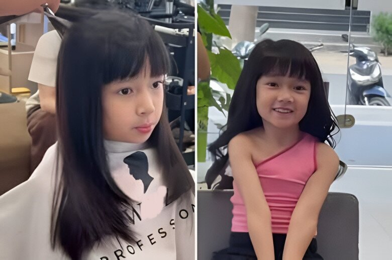 Destiny nhà Trường Giang tự chọn kiểu tóc mới.