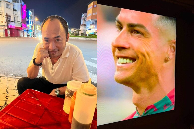 Tiến Luật là một người hâm mộ cuồng nhiệt của Ronaldo.