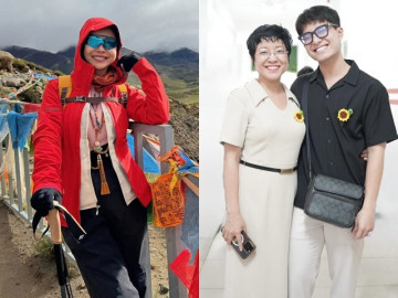Sao Việt 24h: Jennifer Phạm đi bộ 52 km ở Tây Tạng; MC Thảo Vân khoe tin nhắn ấm áp của con trai