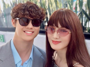 Con trai Hiền Mai tốt nghiệp loại giỏi ở Mỹ nay đã đi làm, dẫn mẹ đi ăn ở nhà hàng đắt đỏ