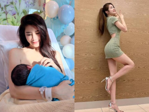 Hotgirl tiếp viên hàng không lấy đại gia bất động sản, vừa sinh con thứ 4 vẫn đẹp nõn nà, có 1 triệu người yêu thích
