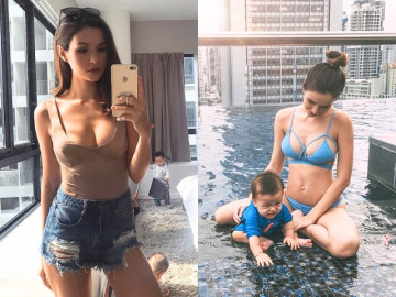 Nữ MC phải lòng đại gia trong tiệc VIP, sinh đôi vẫn nổi danh "sexy nhất nhì mạng xã hội", giờ làm mẹ đơn thân