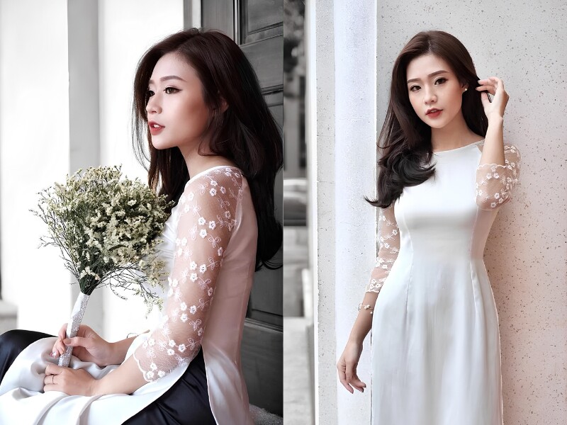 Hot girl Hà Nội này nổi tiếng xinh đẹp khi còn ngồi trên ghế nhà trường, sau đó trở thành mẫu ảnh có tiếng.