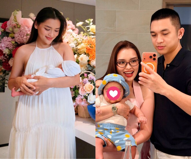 Rich kid Linda Ngô sinh con đầu lòng với Phong Đạt hồi tháng 5.