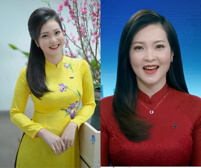 BTV Phương Thảo - gương mặt miền Tây nổi bật trên sóng VTV, đẹp rạng rỡ sau sinh nở.