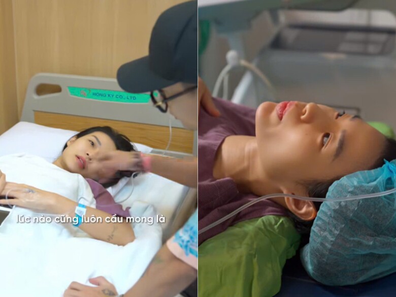 Cặp đôi may mắn đón tin vui sau lần chuyển phôi đầu tiên.
