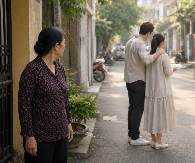 Tôi gặp lại con dâu cũ lúc bụng con đã lùm lùm - Ảnh minh hoạ.