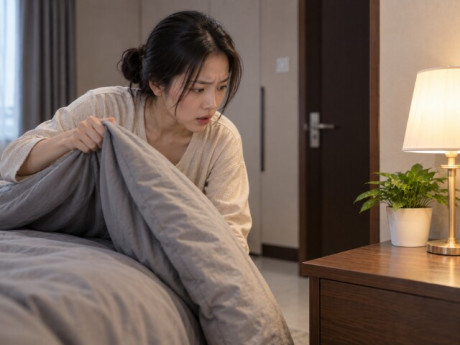 Bà bầu - Trời mưa giúp việc xin ngủ lại 1 đêm, sáng hôm sau tôi dọn phòng mà lặng người nhìn thứ cô để quên