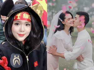 Hot girl Học viện Ngoại giao lấy chồng cầu thủ mặc váy cưới 1 tỷ, đẻ xong đẹp nõn nà, ở cung điện 5 tầng