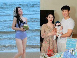 Búp bê Tuyên Quang quá xinh khiến sao nam VTV si mê "lái máy bay", U35 sinh xong vẫn trẻ như học sinh cấp 3