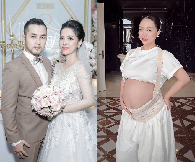 Tiểu thư Sài thành - Trang Pilla bầu lần 3 với đại gia Thế Bảo.