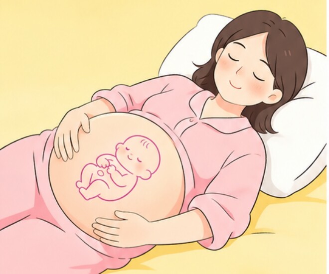 Thai nhi hoạt động nhiều hơn vào ban đêm là hiện tượng bình thường trong thai kỳ.