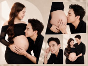 Bà bầu - Soái ca màn ảnh Việt lấy vợ hot girl, đếm ngược ngày đón con đầu lòng sau 4 năm cưới