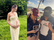 Bà bầu - Nàng thơ đình đám showbiz thông báo mang thai với chồng chủ tịch, bụng bầu sắp "vỡ chum" vẫn đẹp động lòng người