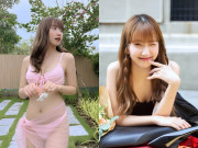 Bà bầu - Mỹ nhân Quảng Ninh xinh như hoa, 18 tuổi lấy chồng sinh con giờ đẹp nõn nà, làm mẹ đơn thân giàu sang ở nhà 220m2