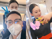 Bà bầu - Hotgirl TVHK hút hồn giáo sư hơn 17 tuổi trên máy bay, cưới về đón con sau 4 lần mang thai, sinh xong vẫn xinh