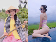 Bà bầu - Mỹ nhân An Giang được Tiến sĩ đem vàng "khủng" hỏi cưới, đẻ xong mặc áo tắm đẹp nõn nà, ở cơ ngơi 3 tầng