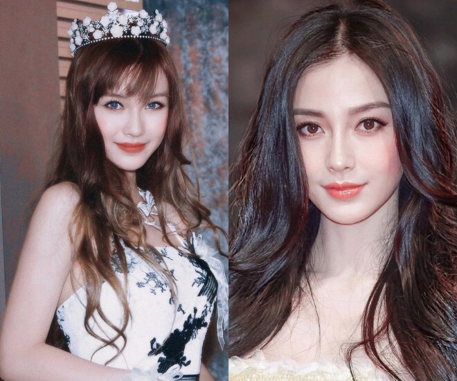 Angelababy đẹp như búp bê sống thuở mới vào nghề.