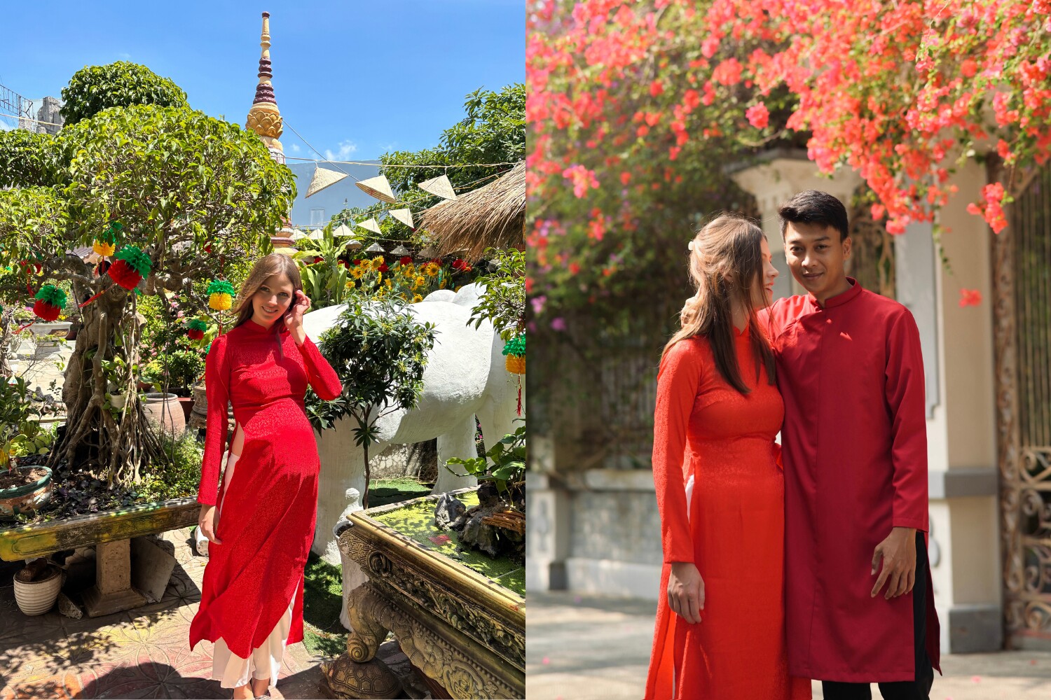 Cặp đôi gặp nhau lần đầu ở quán cà phê ở miền Tây và viết tiếp câu chuyện tình yêu ngọt ngào.