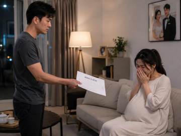 Ngày vợ trẻ thông báo có thai, bố mẹ mở tiệc linh đình đã cả họ, còn tôi âm thầm viết đơn ly hôn