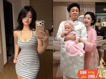 Mỹ nhân Thanh Hóa được báo nước ngoài khen là "nữ thần nhan sắc", khoe dáng nảy nở sau sinh con với chồng thiếu gia