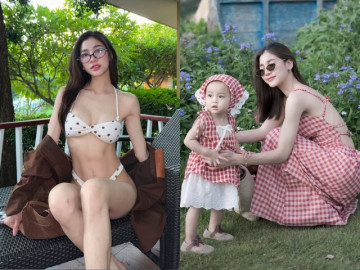 Mỹ nhân cao 1m71 từng bị tước vương miện vì mang thai, sau sinh khoe dáng đẹp như tạc tượng, tiếp tục thi hoa hậu