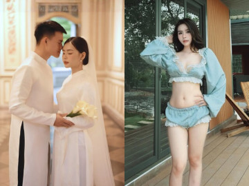 Mỹ nhân Tây Ninh 18 tuổi quá xinh khiến chàng cầu thủ vượt 1.700km theo đuổi, sau sinh mặc bikini khoe dáng nõn nà