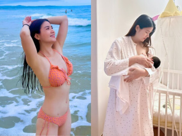 Mỹ nhân An Giang có bầu sau khi phim giả tình thật với bạn diễn, đẻ xong trẻ đẹp nuột nà, ở cơ ngơi 5 tầng