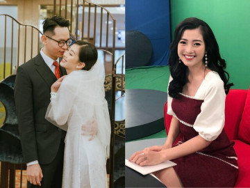 MC xinh đẹp Hà thành khoe bụng bầu "vượt mặt" với chồng cao 1m8, rời sóng truyền hình đếm ngày chào đón con yêu