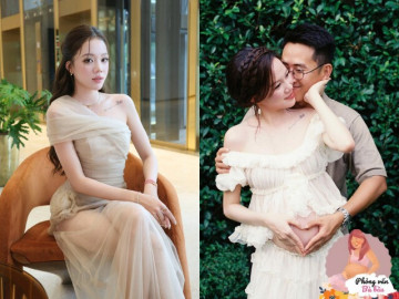 Mỹ nữ Thanh Hóa mang thai với nhiếp ảnh gia nổi tiếng Hà Nội: "Có em bé rồi mới thấy cơ thể phụ nữ thực sự kỳ diệu"