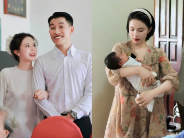 Mỹ nhân Tuyên Quang sinh con với sao nam VTV "cả nước biết mặt", sau sinh không kịp chải tóc, tô son vẫn xinh