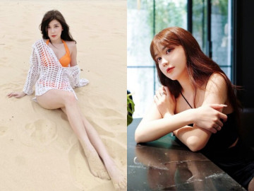 Bà bầu - Thiếu nữ 14 tuổi ở Hà Nội xinh kiểu búp bê, U30 lấy đạo diễn sinh con đẹp như lai Tây, khoe dáng nõn nà