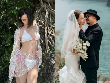 Thầy giáo Hà Nội "tán đổ" em học trò hotgirl kém 13 tuổi, đàng gái mang bầu vẫn mê mặc bikini, sinh xong đẹp mặn mà