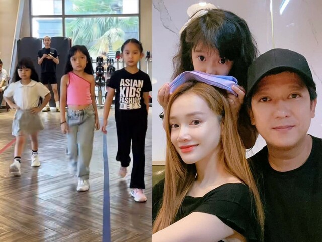 Con gái Trường Giang - Nhã Phương học mẫu nhí cùng cặp song sinh nhà Vân Trang, 3 nhóc tỳ thần thái chuyên nghiệp
